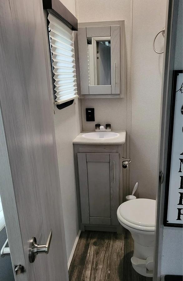 Used 2021 Keystone Fuzion 379 Toy Hauler Fifth Wheel