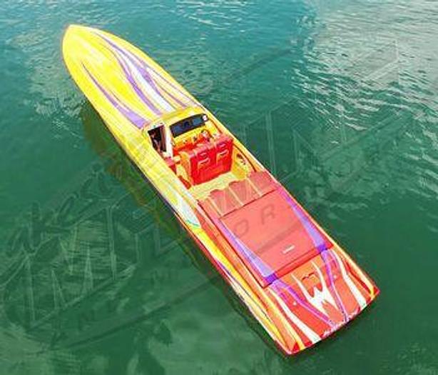 Used 2005 Outer limits Sport Yacht 115 mph.