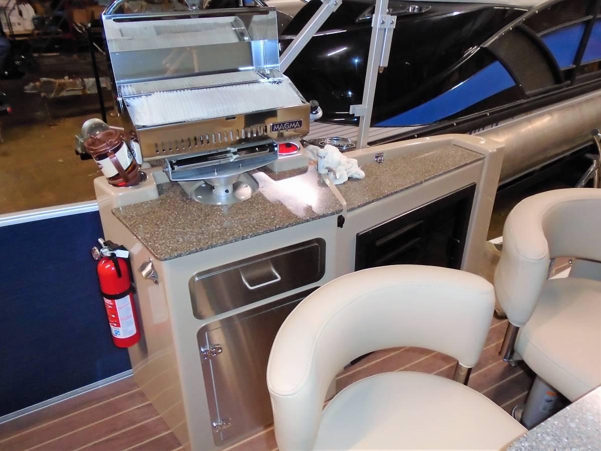 Used 2020 Aqua Patio Tritoon Boat