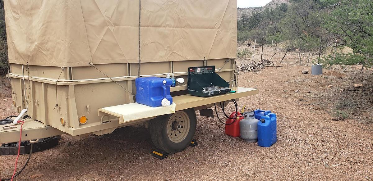 Used 1975 Custom Prospecting & Camping Off-Road Trailer