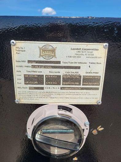 Used 1988 Landoll 345C Flatbed Trailer