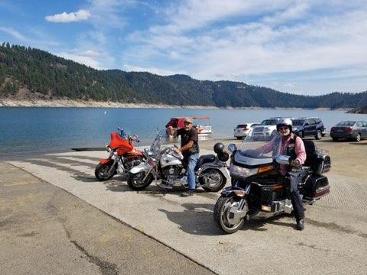 Used 1993 Honda Goldwing Aspencade 1500 GL and Time Out Trailer