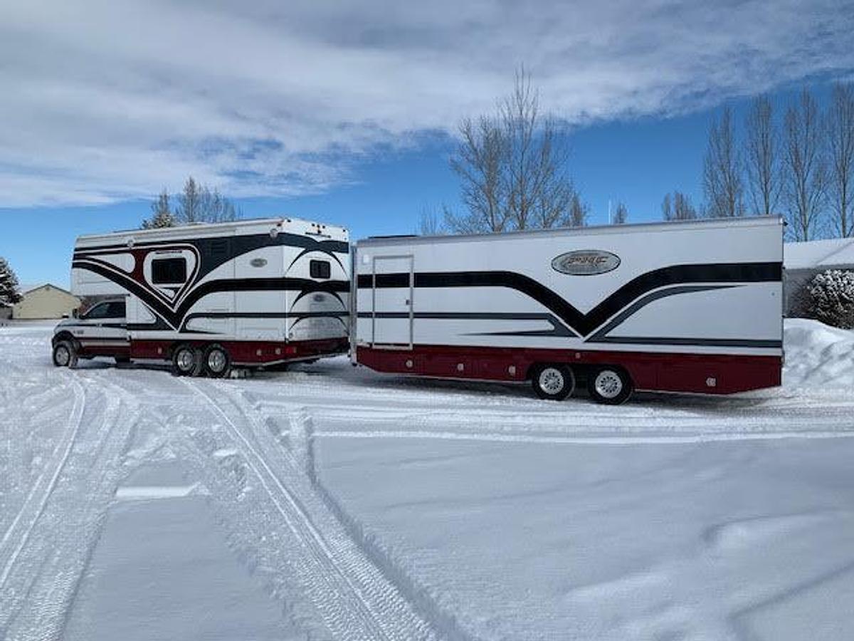 Used 2015 Dodge RAM with Camper and Trailer