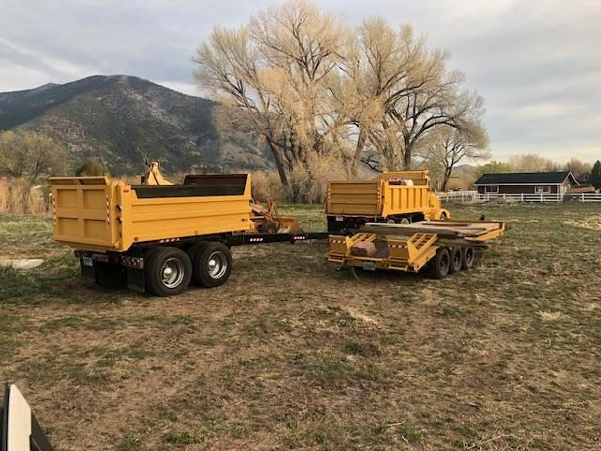 Used 1984 Telson Pup Dump Trailer