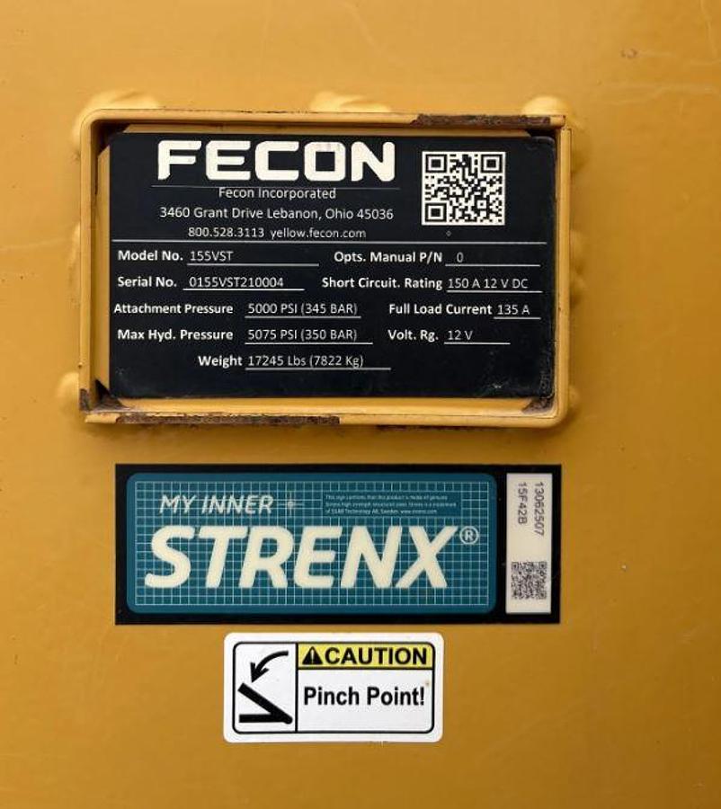 Used 2021 Fecon 155VST
