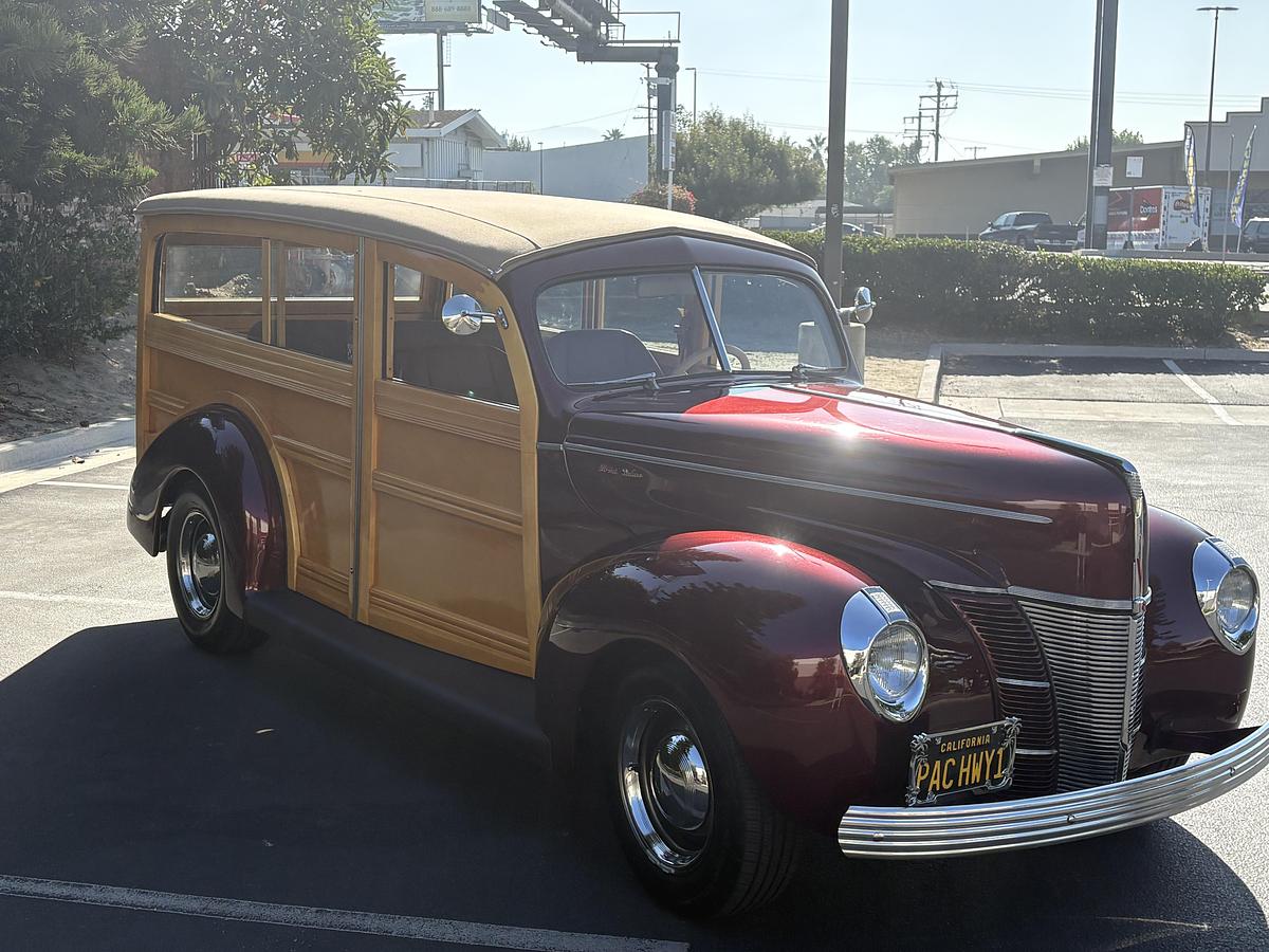 Used 1940 Ford Deluxe Woody Restomod