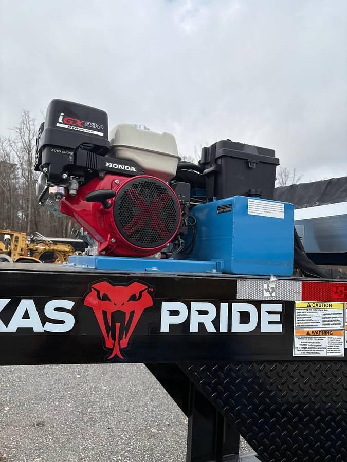 Used 2025 Texas Pride Roll Off Trailer and Flat bed Skid