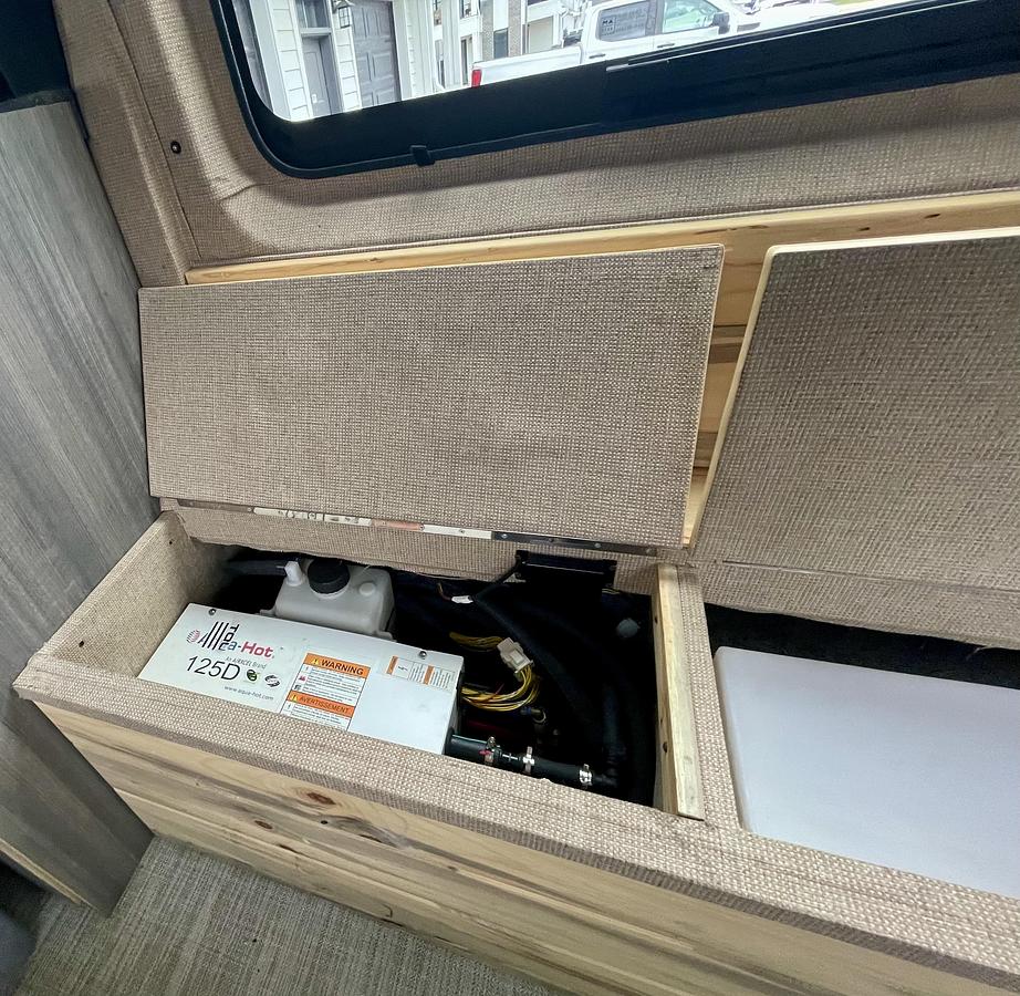 Used 2023 Mercedes-Benz Sprinter 144" Wheelbase High-Roof Complete Custom Built By Colorado Camper Van