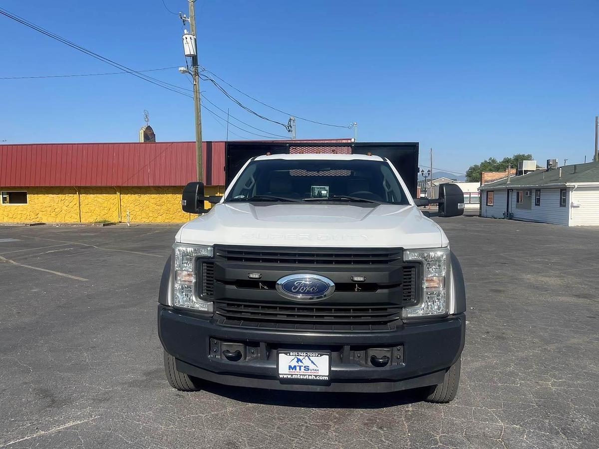 Used 2017 Ford F550 Long Flatbed Truck