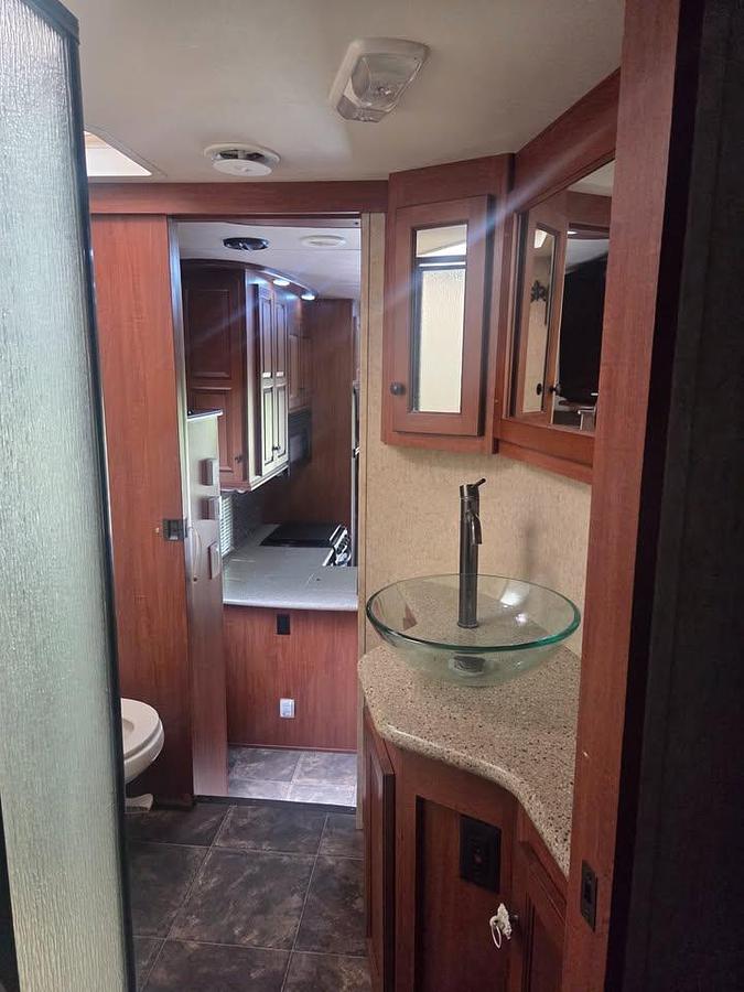 Used 2013 Heartland Cyclone Toy Hauler Fifth Wheel