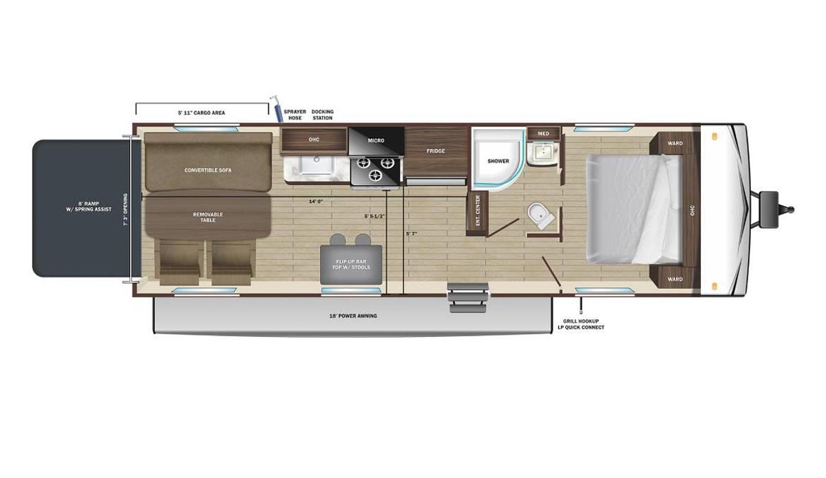 Used 2024 Starcraft 25TH Autumn Ridge Toy Hauler