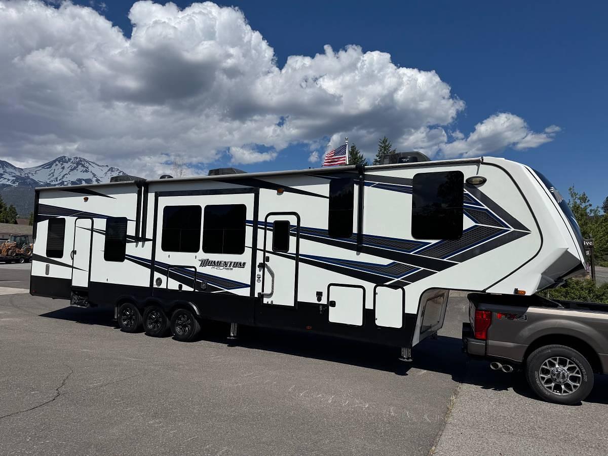 Used 2020 Grand Design Momentum 381M Toy Hauler'