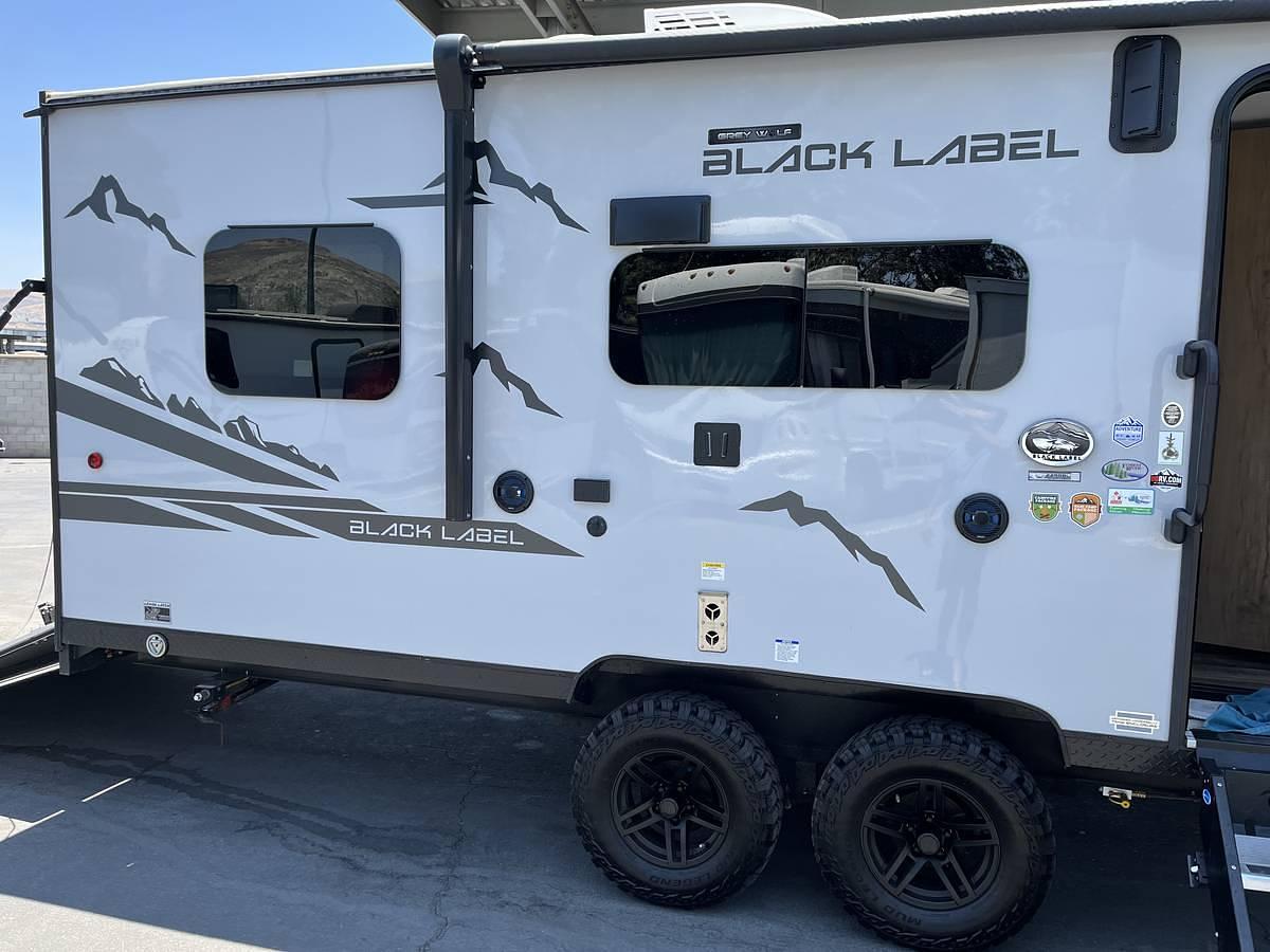 Used 2024 Forest River Cherokee Grey Wolf Black Label 22RRBL Travel Trailer Toy Hauler