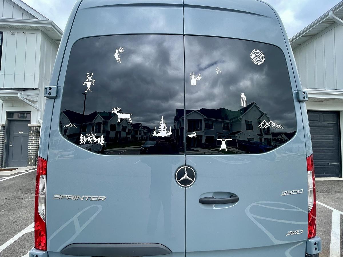 Used 2023 Mercedes-Benz Sprinter 144" Wheelbase High-Roof Complete Custom Built By Colorado Camper Van