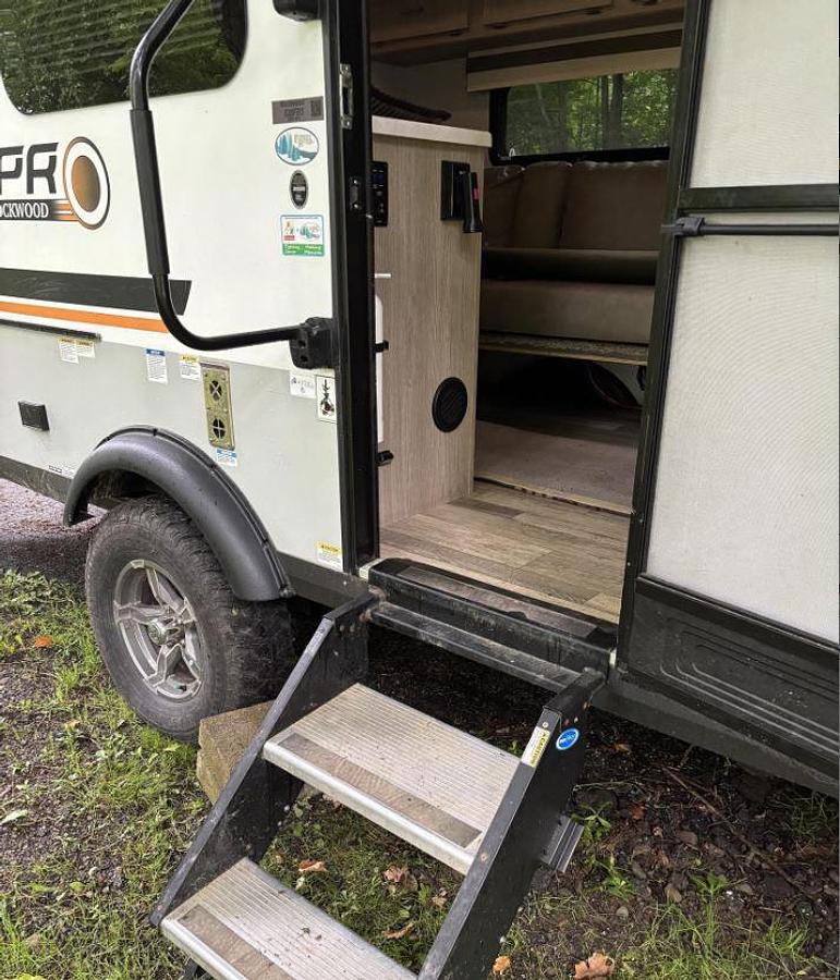 Used 2022 Forest River Rockwood Geo Pro 20FBS Travel Trailer