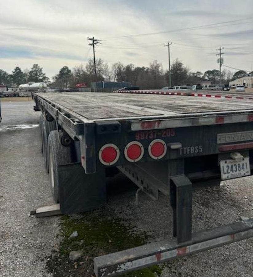 Used 2009 FONTAINE FLATBED STRETCH