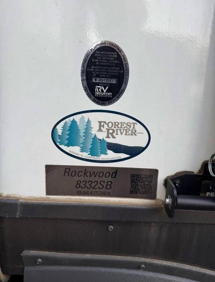 Used 2024 Forest River Rockwood 8332SB