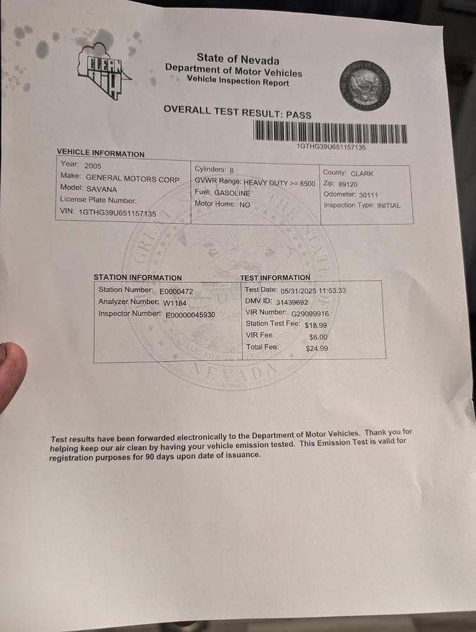 Used 2005 GMC Savana 3500 Carpet Cleaning Van