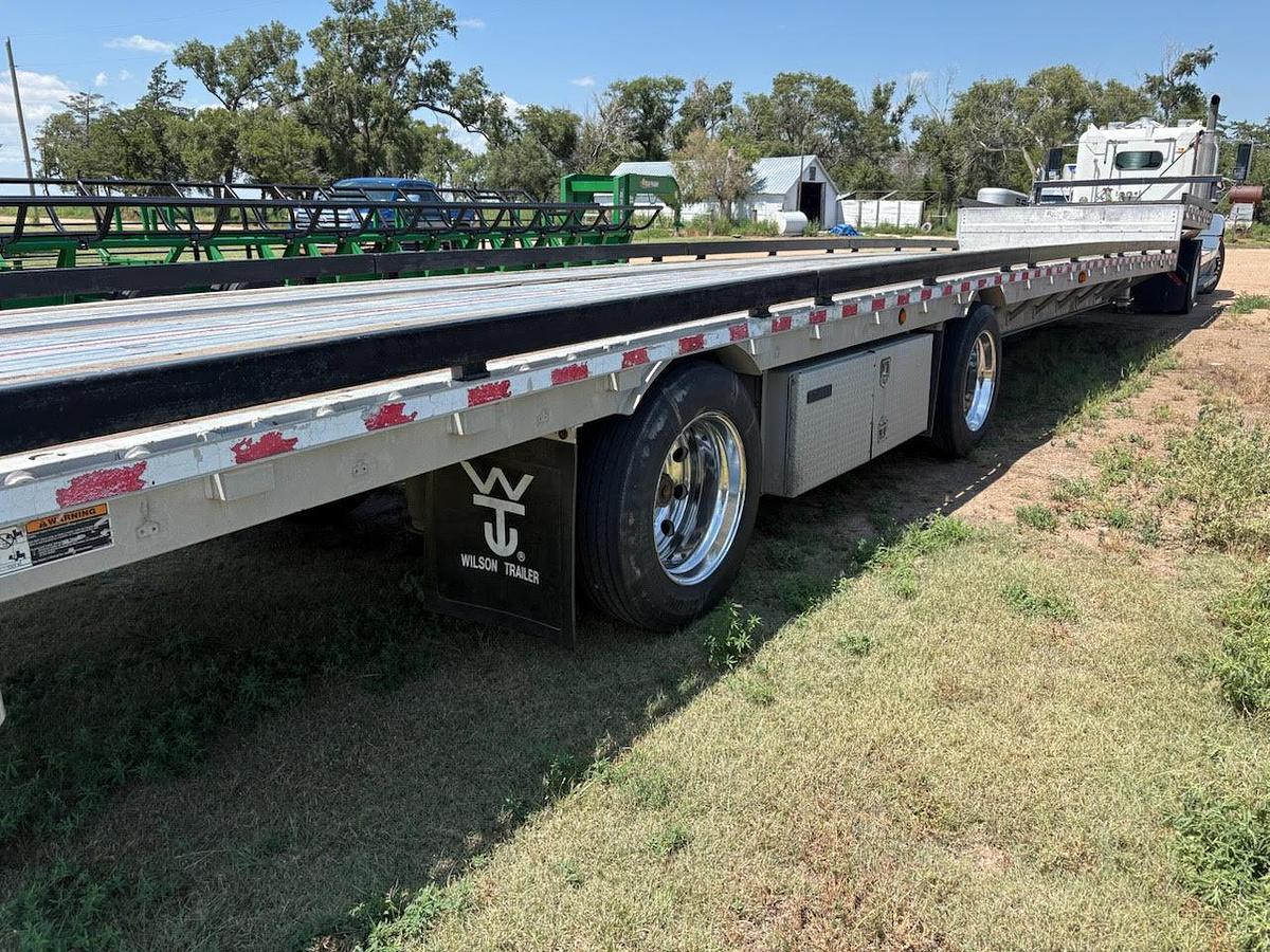 Used 2007 Wilson 53ft Drop Deck Combo
