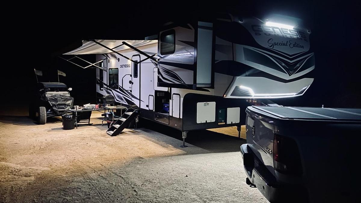 Used 2022 Genesis Supreme Limited Ed B34GSTS Toy Hauler