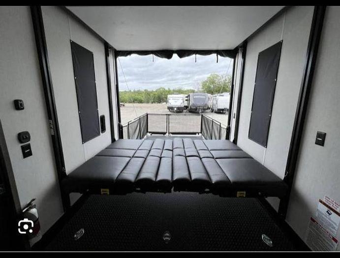 Used 2022 Forest River Cherokee Wolf Pack 315PACK12 and 2019 KTM 250 XC-W