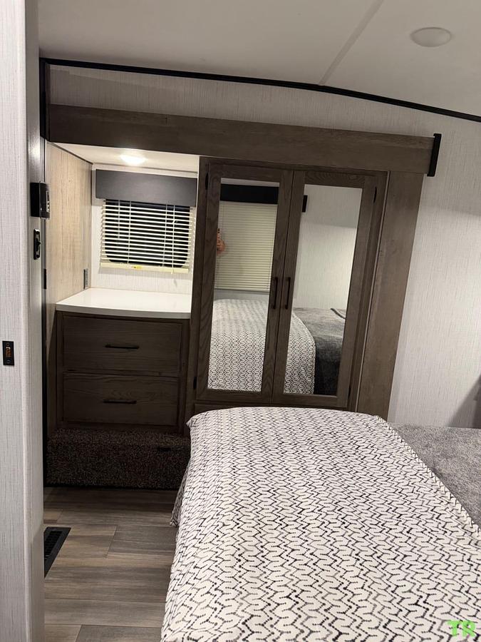 Used 2021 Heartland Gravity 3610 Fifth-Wheel Toy Hauler
