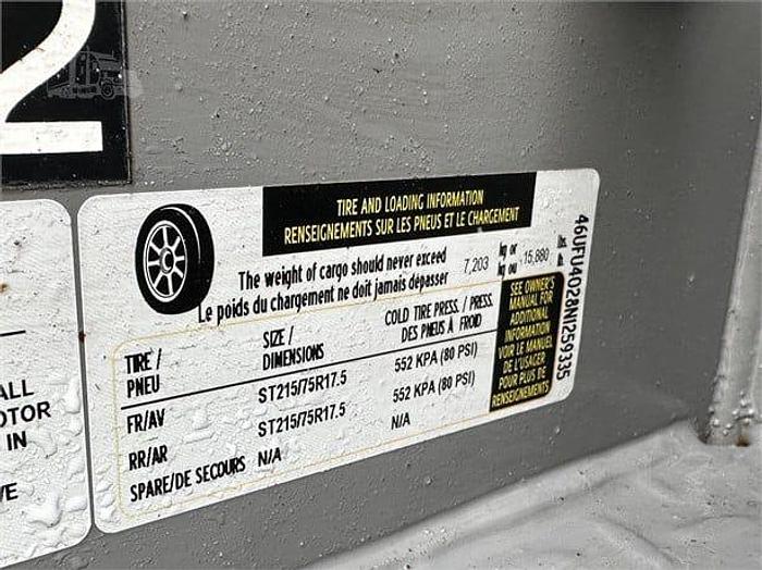 Used 2022 DIAMOND C FMAX216