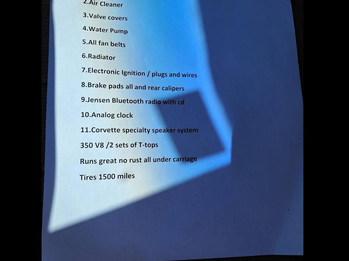 Used 1974 Chevrolet Corvette 350CI L48