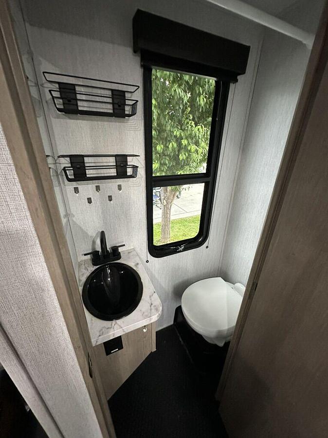 Used 2023 Grand Design Momentum M-395MS Fifth Wheel Toy Hauler