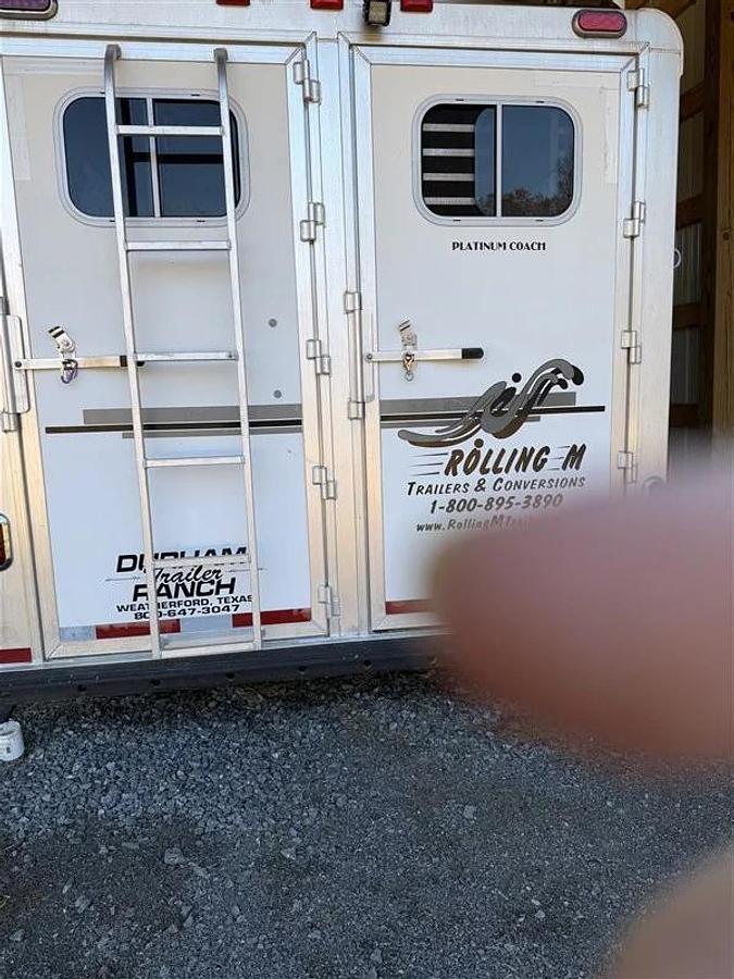 Used 2008 Platinum 3HLQ 3 Horse Trailer