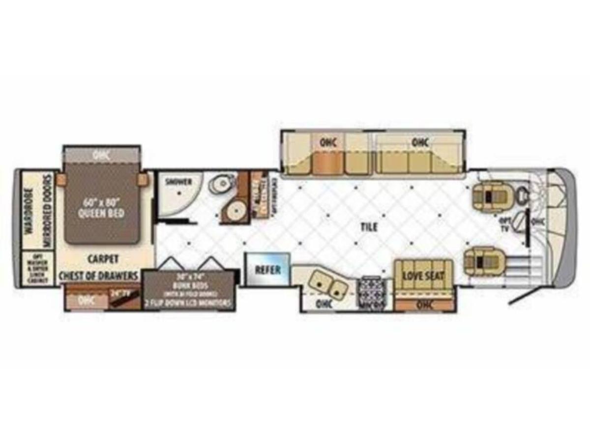 Used 2014 Forest River Berkshire 390BH Class A Motorhome