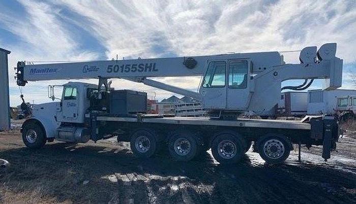 Used 2012 Manitex 50155SHL Mounted On 2012 Peterbilt 367