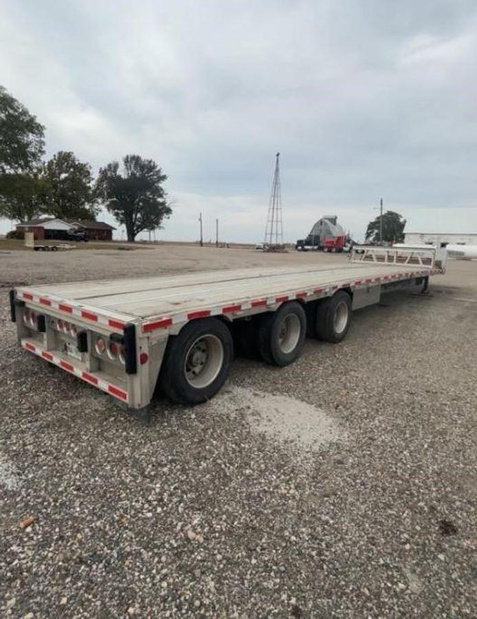 Used 2007 Reintour Big Bubba Drop Deck Trailer