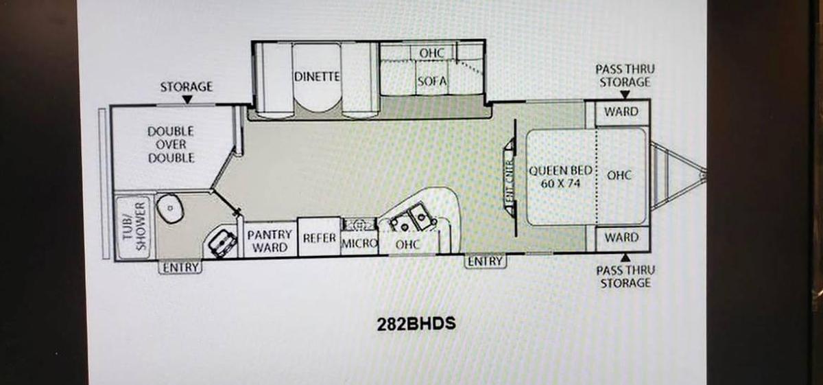 Used 2018 Coachmen Freedom Express 282BHDS Travel Trailer