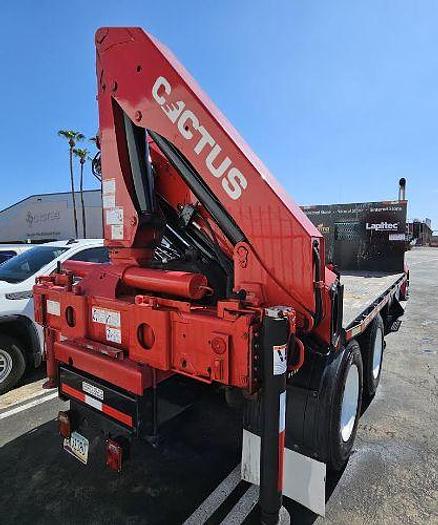 Used 2017 Palfinger PK15500 Crane Mounted on a 2017 Kenworth T370