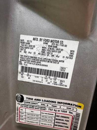 Used 2013 Ford F150 Crew Cab