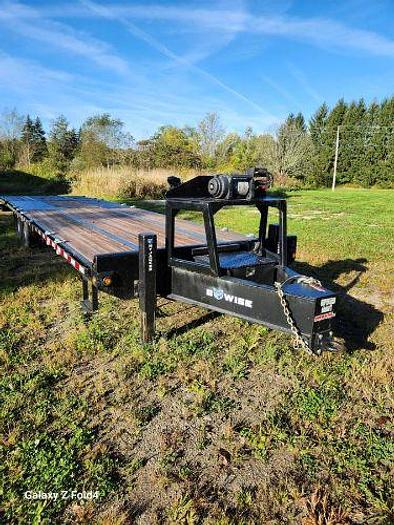 Used 2021 B Wise Dove Tail Trailer