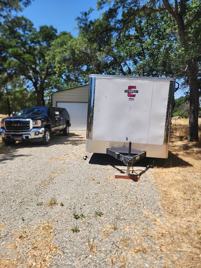 Used 2019 Charmac Stealth Enclosed Car Trailer