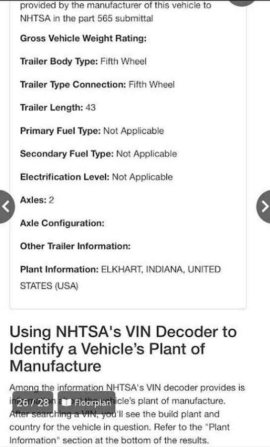 Used 2020 Heartland Big Country 4011 ERD