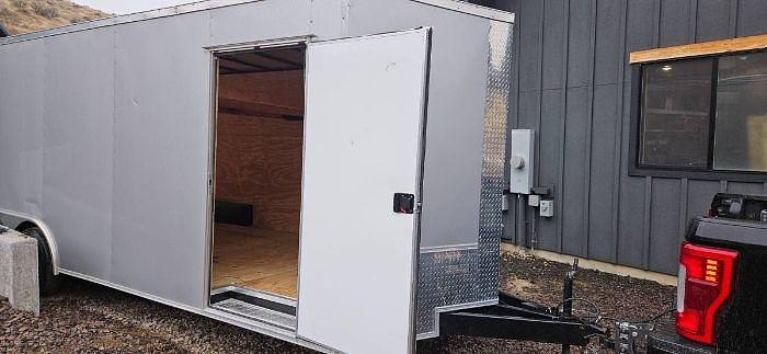 Used 2022 Powerline 24 ft Cargo Trailer V nose