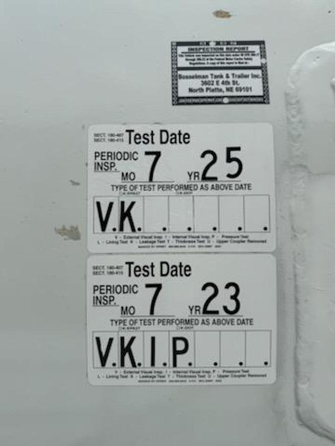 Used 1992 MID-NEBRASKA MC331 Tanker Trailer