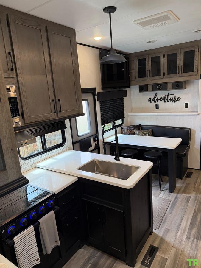 Used 2021 Heartland Gravity 3610 Fifth-Wheel Toy Hauler
