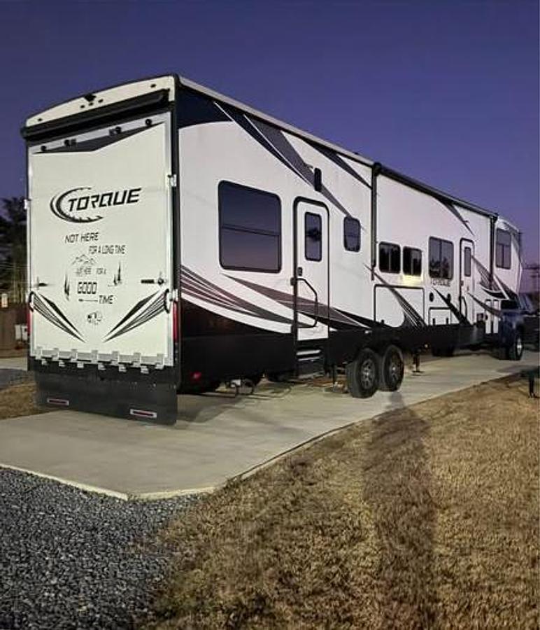 Used 2020 Heartland Torque 371 Toy Hauler Fifth Wheel