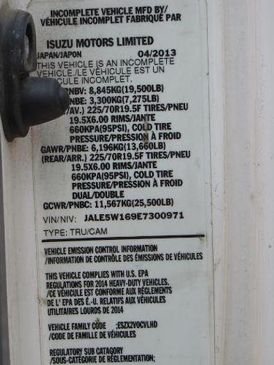 Used 2014 Isuzu DSL REG AT IBT PWL