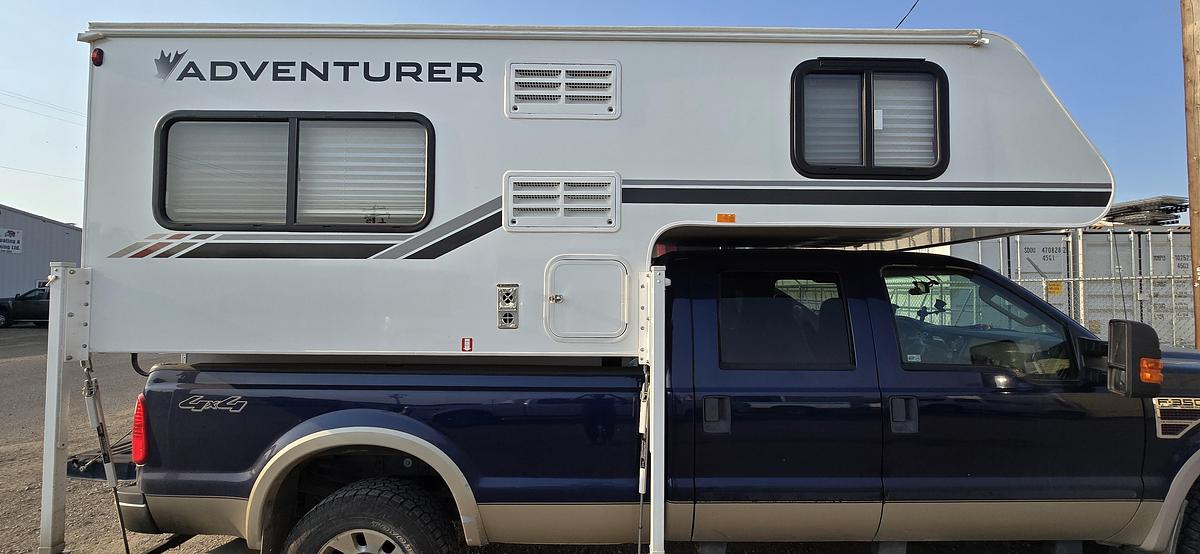 Used 2025 Adventurer 80RB Truck Camper • Dry Bath • Rear Bath Floorplan • Lightweight