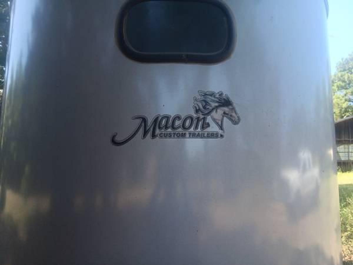 Used 2020 Macon Custom Four-Horse Trailer