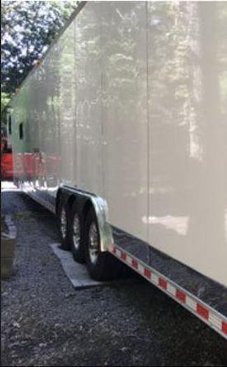 Used 2011 Vintage Enclosed Car Trailer with Living Quarters