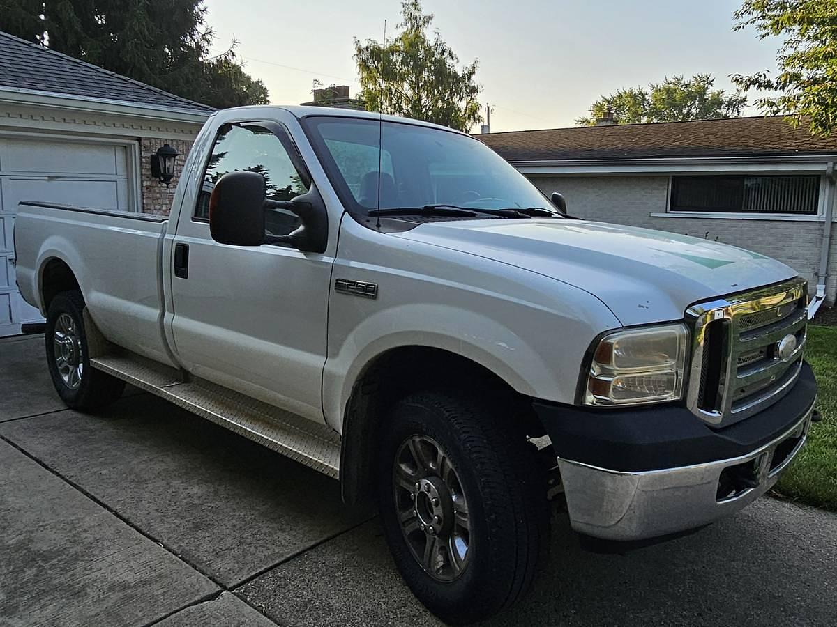 Used 2006 Ford F-250 Regular Cab, 4WD, 5.4L, Gas, Snow Plow ready