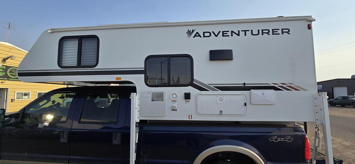 Used 2025 Adventurer 80RB Truck Camper • Dry Bath • Rear Bath Floorplan • Lightweight