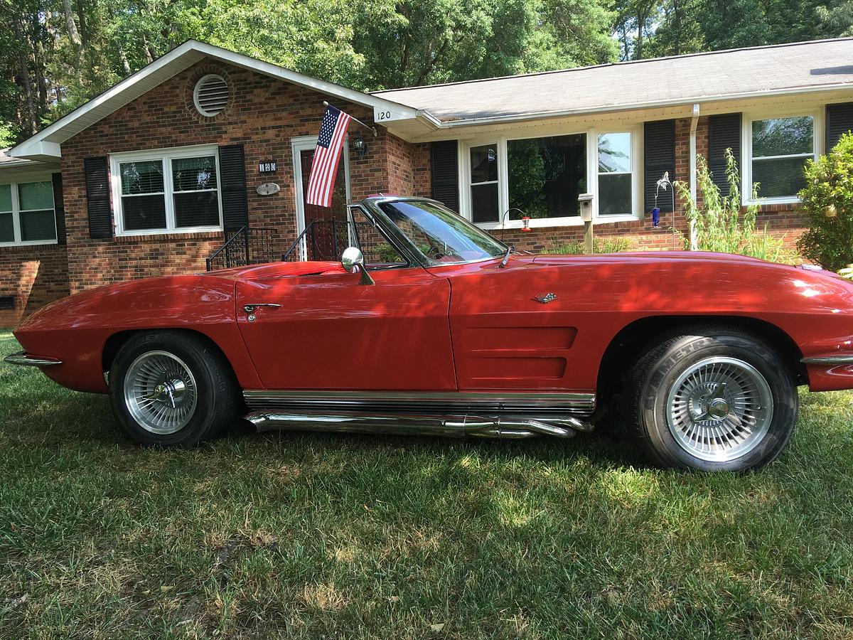 Used 1964 Chevrolet Corvette Convertible | 327 V8 400+ HP | Muncie 4-Speed | K/O Wheels